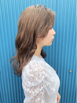 ニスル センター南店(NISURU） 似合わせカット/大人ガーリー/ダークアッシュ/着物/センター南