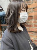 伸ばしかけボブ/アッシュベージュ