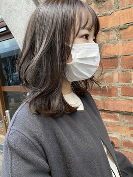 アペット(Appet) 伸ばしかけボブ/アッシュベージュ