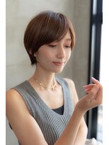 オースティン 流山おおたかの森(AUSTIN)&nbsp;大人かわいい前髪セシルカットココアブラウンフリンジウェーブ