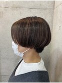 マッシュショートボブ
