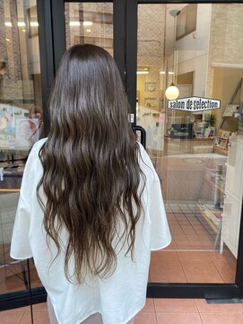 サロンドセレクション(salon de selection) 大人オリーブアッシュ