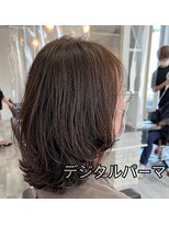 リッシュ ユーカリが丘店(Lish) 肩下ミディ×デジタルパーマ