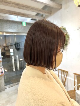 センスヘア(SENSE Hair) イヤリングカラーが似合うボブ