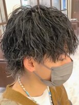 ラ ブレス 梅田茶屋町(LaBless) メンズ/ウルフ/ツイスト/ハイライト/LaBless/岡