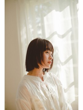 スウィープ 札幌大通(sweep) 暗髪ボブ