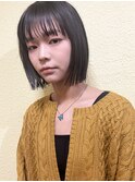 【morio池袋】ワンレンボブ♪