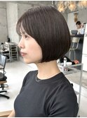 ミニボブ【福岡 パーマ デジタルパーマ 髪質改善】