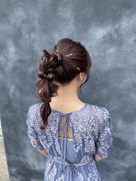 フリー(FREEY) 編みポニー