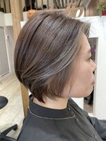 ヘアーズ ロッソ(hair's ROSSO) FACE FRAMING × SHORT BOB  [30代40代50代60代]