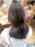 10代20代30代40代ラベンダーブラウンレイヤーカット