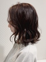 ヘアーエポック(hair epoque) 大人美人アッシュオリーブショコラアッシュ韓国ヘアモテ髪
