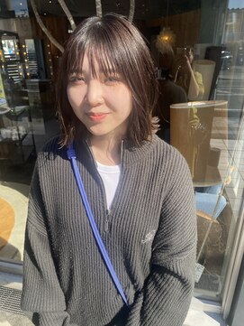 ヘアラウンジ アングゥ(hair lounge ungu) ラフボブスタイル