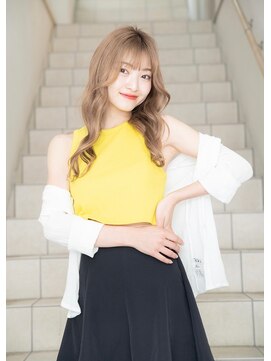 ベジット 町田店(Bejitto) ミルクティーベージュ/韓国レイヤー/シースルーバング