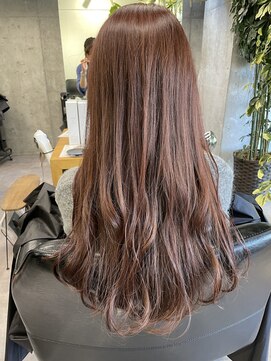 シェル 吉祥寺(shell) グレージュカラー/ボブウルフ/黒髪/ココアベージュ