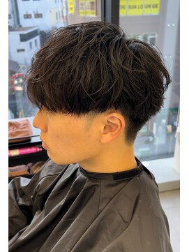 ゴウトゥデイシェアサロン 町田店(GO TODAY SHAiRE SALON) マッシュ×ニュアンスパーマ【町田メンズカット】