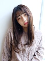 マルツ 銀座(maltu)&nbsp;【大人可愛い　ダークカラー】さらさらロングアッシュブラウン