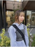 インナーカラー/ボブ