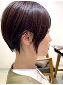 30代40代50代大人ナチュラルレイヤーショートボブ