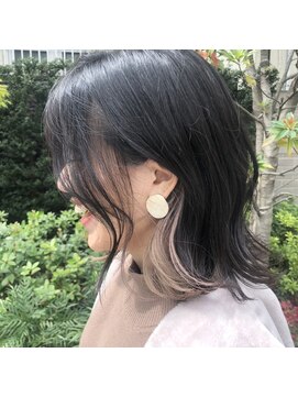 ハル 泉中央(hal) 【hal泉中央】イヤリングカラー・外ハネボブ