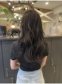 グレージュ/透明感カラー/レイヤーカット/韓国/越谷
