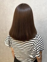 ウィスプ 赤羽店(wisp)&nbsp;サラ艶まとまるうるおいストレート 髪質改善ケアTr#