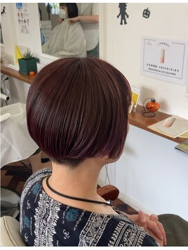 ヘアーアンドメイクアップモパ バイオレットカラー