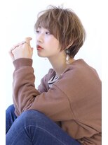 オーロ 塚口店(ORO)&nbsp;ショートブラウン似合わせカット