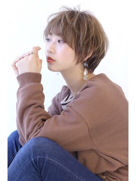オーロ 塚口店(ORO) ショートブラウン似合わせカット