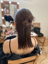 エリリーム(mlilym)&nbsp;カチモリハーフアップ