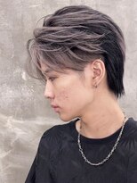 キング 楠葉店(K!ng)&nbsp;波巻きツイストスパイラルパーマ/フェザーパーマ/眉毛/メンズ