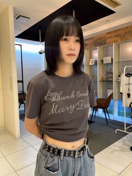 サボ(sabo) 韓国ヘア/顔まわり/レイヤー/前髪カット/小顔/韓国風/髪質改善