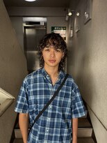 ローグ(Logue)&nbsp;プードルパーマ/テーパーフェード/メンズハイライト