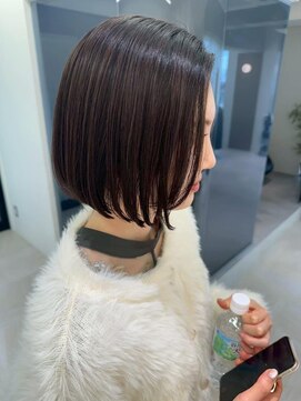コンティロミー(CONTI ROMMY.) 20代～50代☆クールショートボブアラサー暗めカラー髪質改善