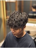 マッシュパーマ