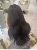ダブルカラーブリーチレイヤーカットブリーチなしダブルカラー