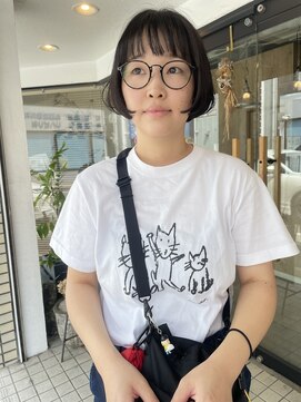 バウム(BAUM) カジュアルな丸みのあるボブスタイル