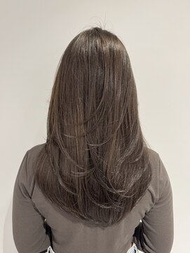 ムード(MOOD,) ショコラグレージュ[レイヤーカット/髪質改善/銀座]