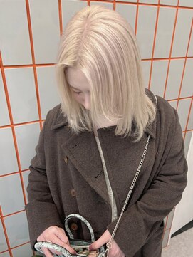 メルトトウキョウ(melt.tokyo) インナーカラー/トリートメント/デザインカラー/ペールピンク