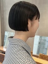 ニコ トウキョウ(nico TOKYO)&nbsp;20代30代ショートボブ前髪ありボブミニボブ顔周りレイヤーカット