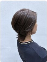 ブロッサム 東久留米店(Blossom)&nbsp;大人可愛い◎小顔ショートウルフ×ひし形レイヤー