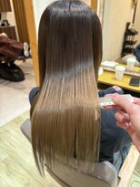 ニクスフリー(nix free)&nbsp;春カラー◎30代40代髪質改善ストレート×くびれレイヤー