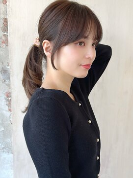 アフロート ルヴア(AFLOAT RUVUA) あむstyle 小顔なお顔周りが可愛い韓国レイヤーカット♪20代30代