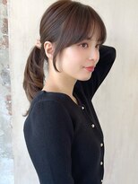 アフロート ルヴア(AFLOAT RUVUA) あむstyle 小顔なお顔周りが可愛い韓国レイヤーカット♪20代30代