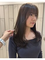 グレースバイハピネス(grace by happiness) 髪質改善/顔周りレイヤー/韓国風7.14ミルクブラウン