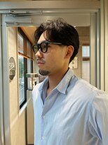 ヴァンシィー(VANCY) MEN’S/センターパート/毛流れパーマ/仙台