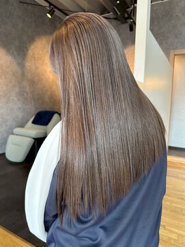 ノーヴァ バイ ボナ 前橋店(nova by bona) 歩くたびにサラリ◇明るめシアーカラーの極上ストレート9