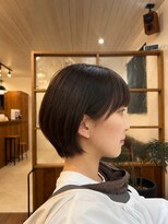 ボンテ(bonte)&nbsp;ショートボブ、耳かけショート