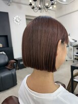ヘアーデザイン ゴールド(Hair design GOLD)&nbsp;シンプルなのに目を惹く洗練ミニボブ