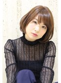 ナチュラルショートボブ